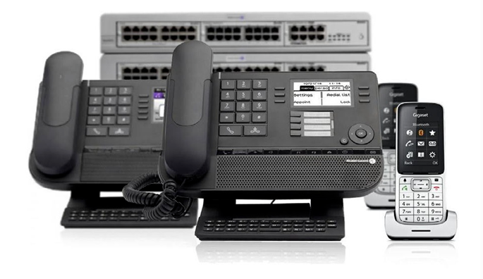 Standard IPBX PABX Alcatel Unify Fanvil